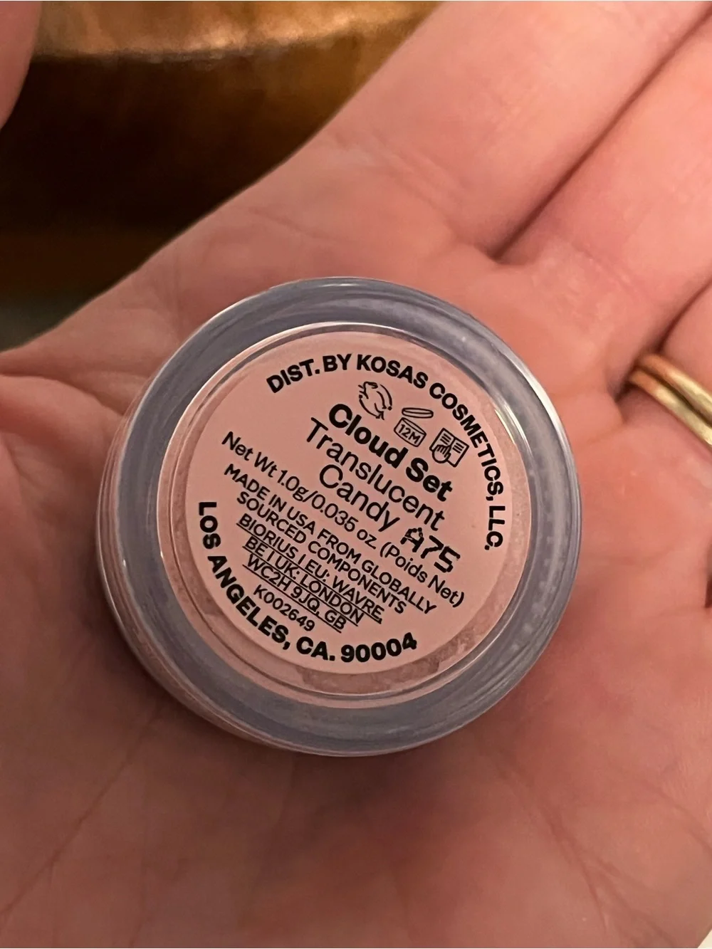 Kosas Cloud Set & Hourglass Translucent Setting Powder - Minis
